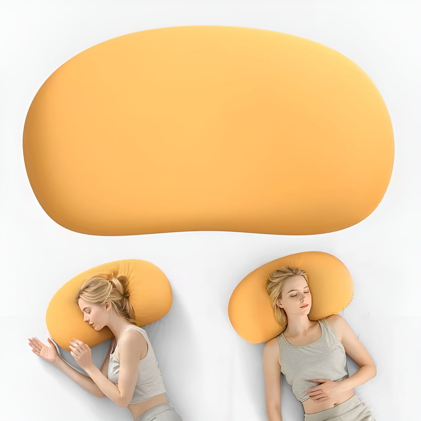 Ergonomic Neck Support Pillow Memory Foam Sleeping Cushion