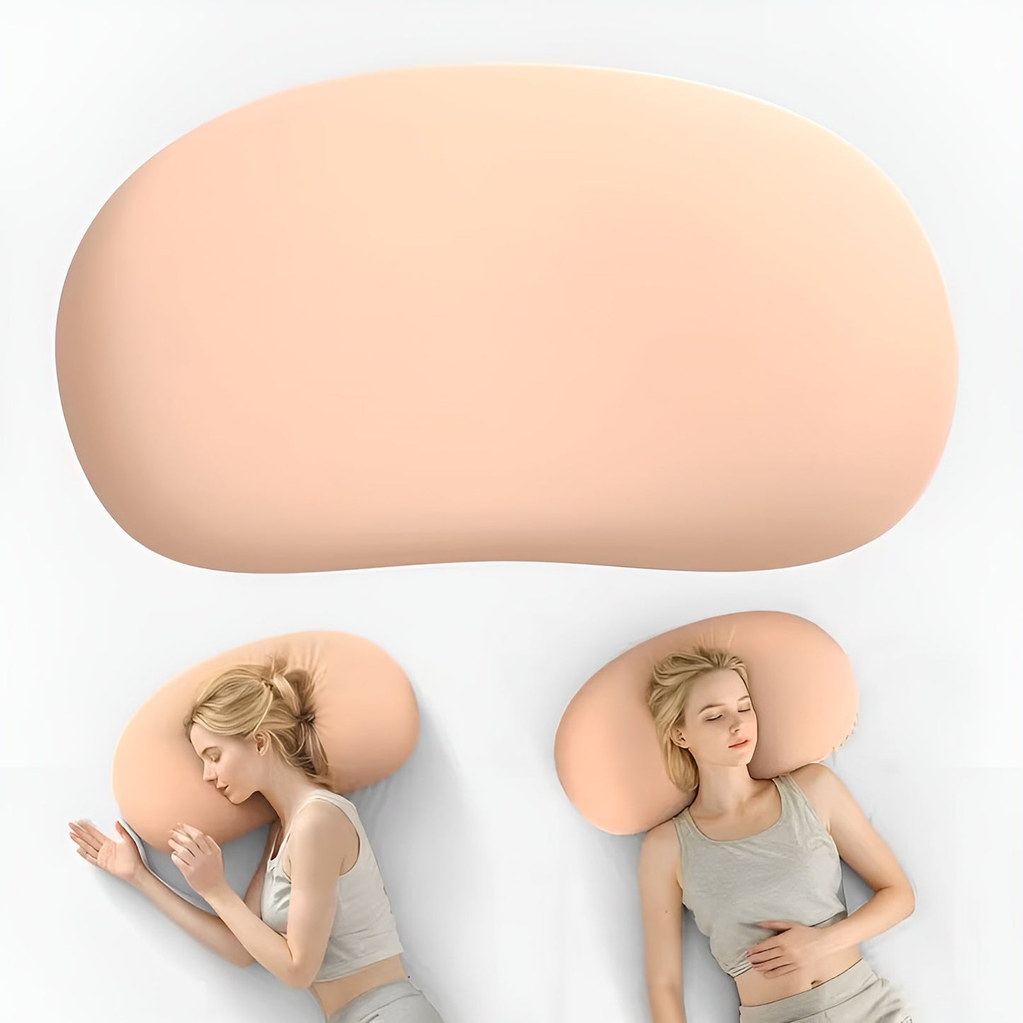 Ergonomic Neck Support Pillow Memory Foam Sleeping Cushion