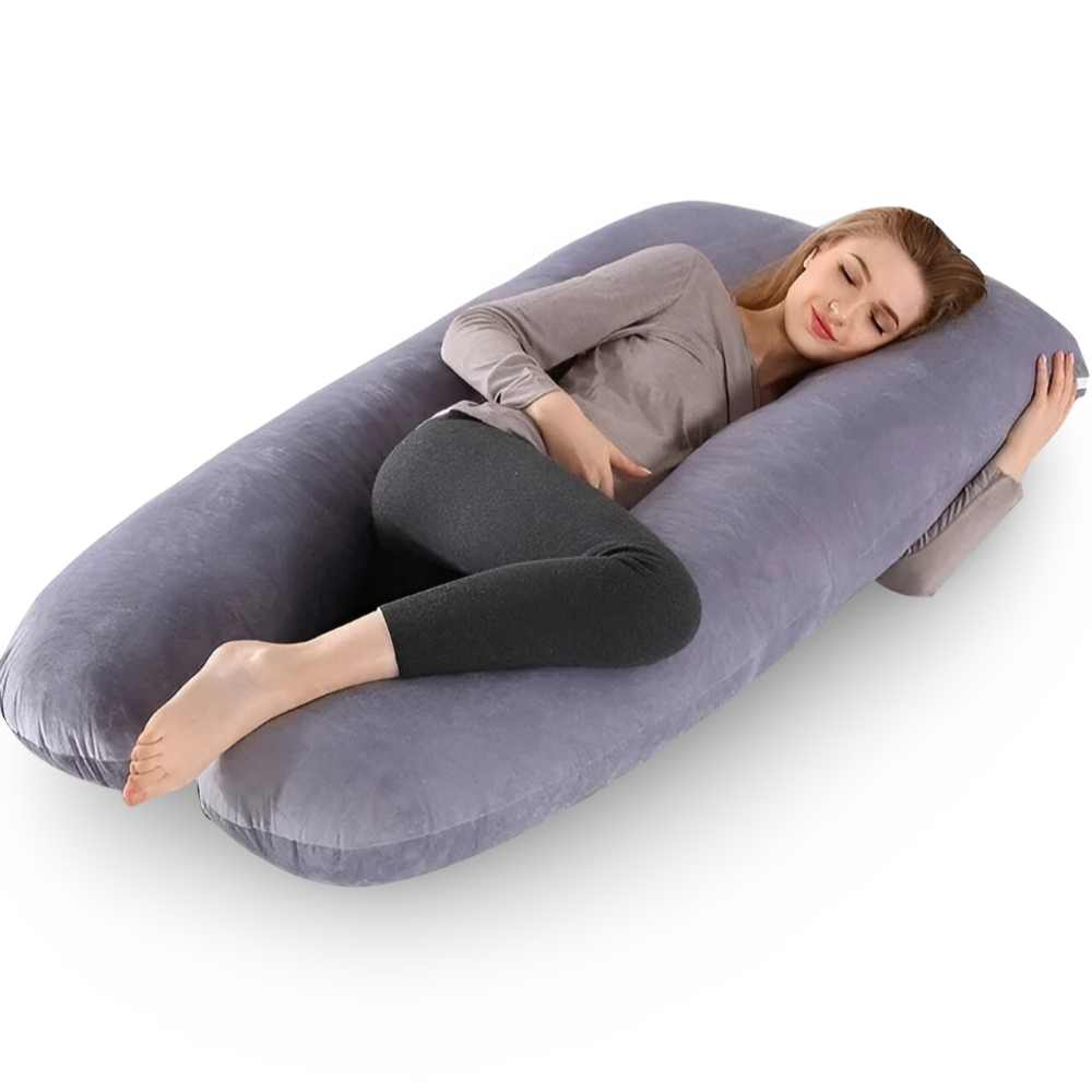 Ergonomic Pregnancy Pillow Full Body Support Cushion