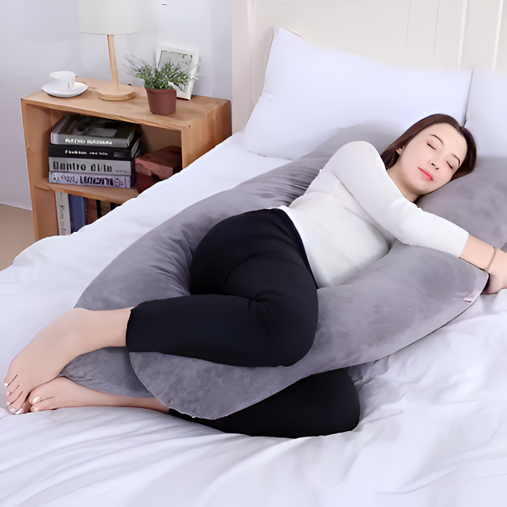 Ergonomic Pregnancy Pillow Full Body Support Cushion
