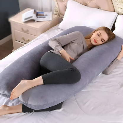 Ergonomic Pregnancy Pillow Full Body Support Cushion