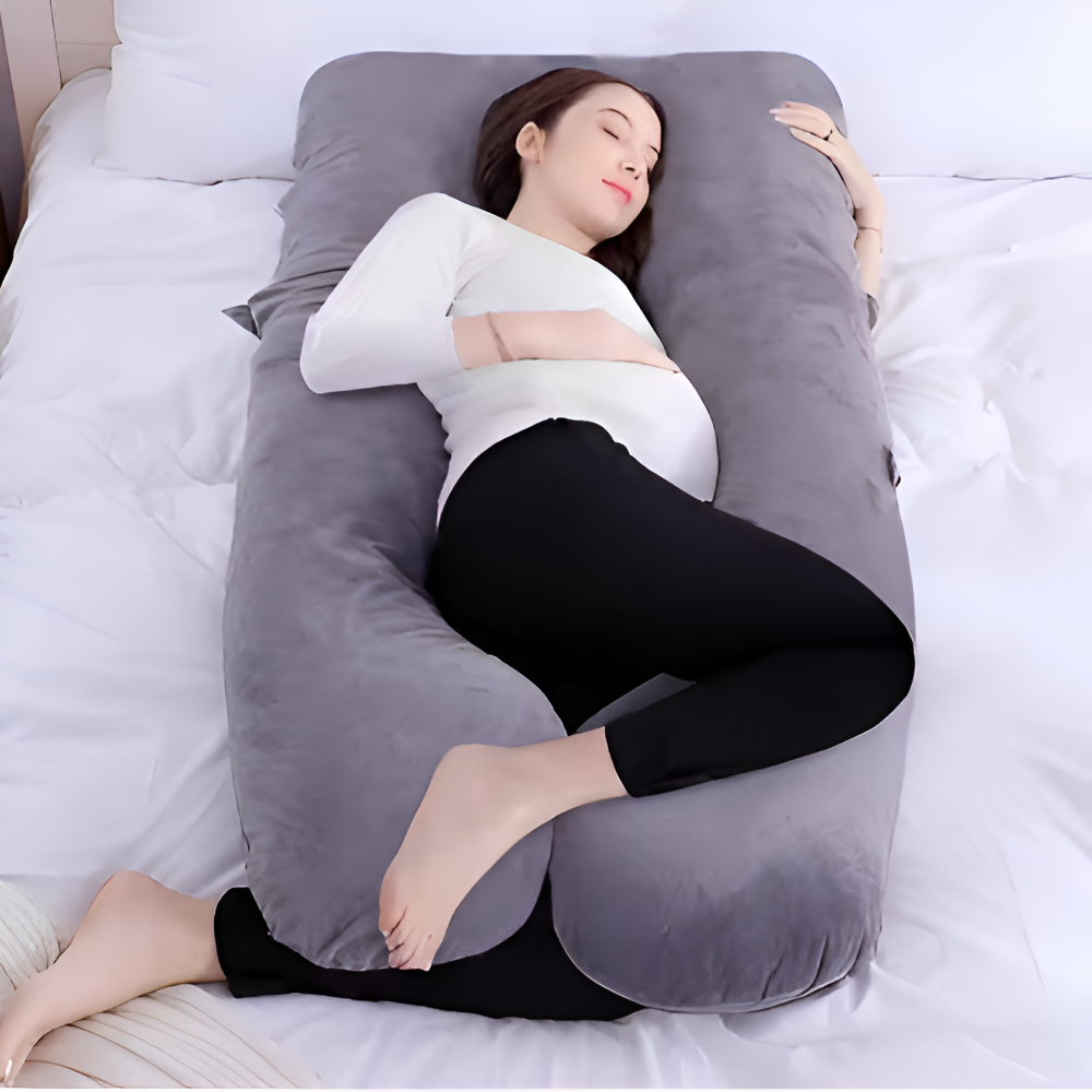 Ergonomic Pregnancy Pillow Full Body Support Cushion
