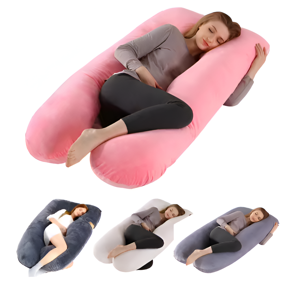 Ergonomic Pregnancy Pillow Full Body Support Cushion