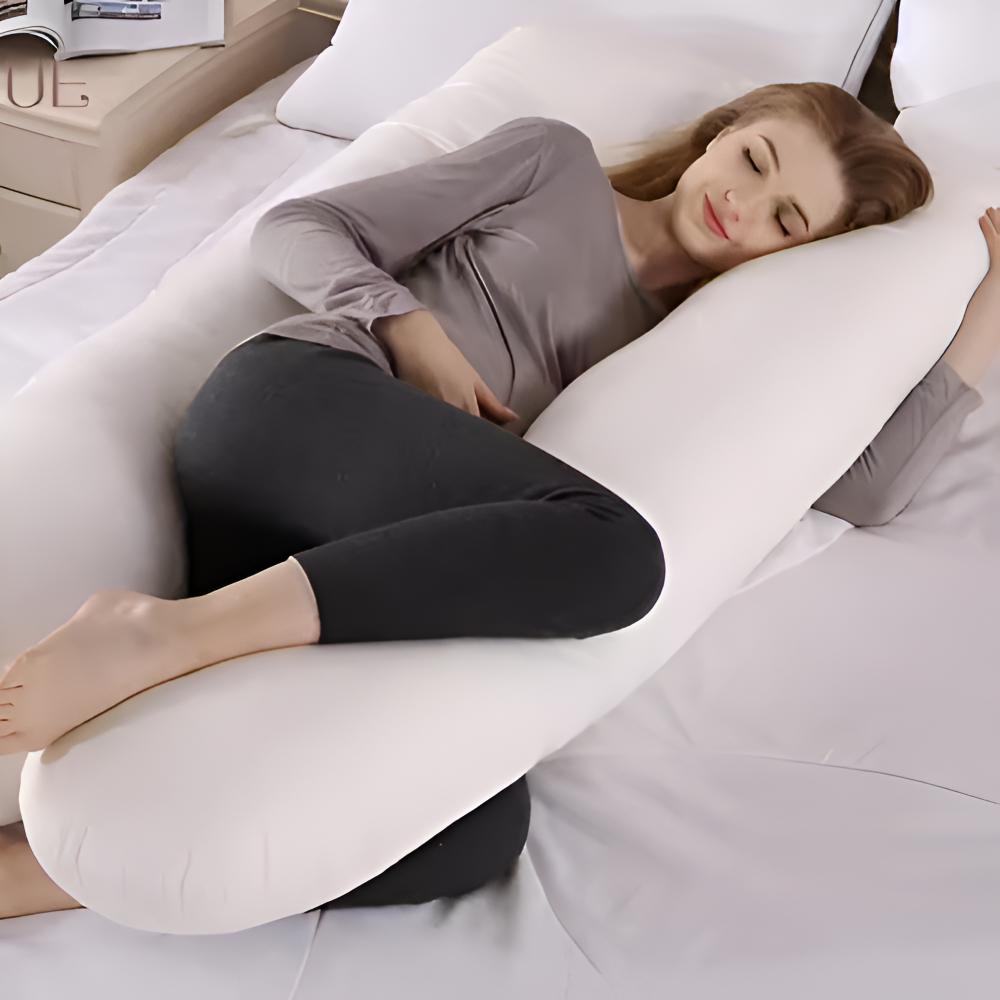 Ergonomic Pregnancy Pillow Full Body Support Cushion