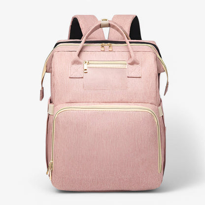 Expandable Baby Diaper Bag Travel Cot Backpack