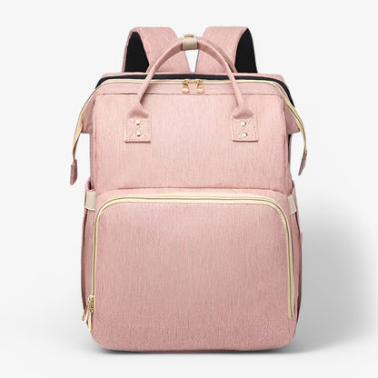 Expandable Baby Diaper Bag Travel Cot Backpack