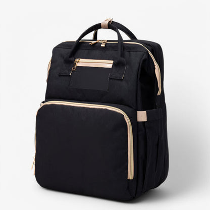 Expandable Baby Diaper Bag Travel Cot Backpack