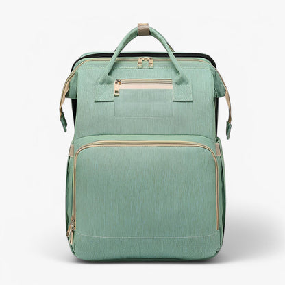 Expandable Baby Diaper Bag Travel Cot Backpack
