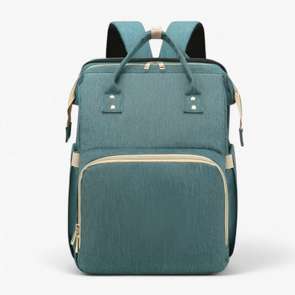Expandable Baby Diaper Bag Travel Cot Backpack