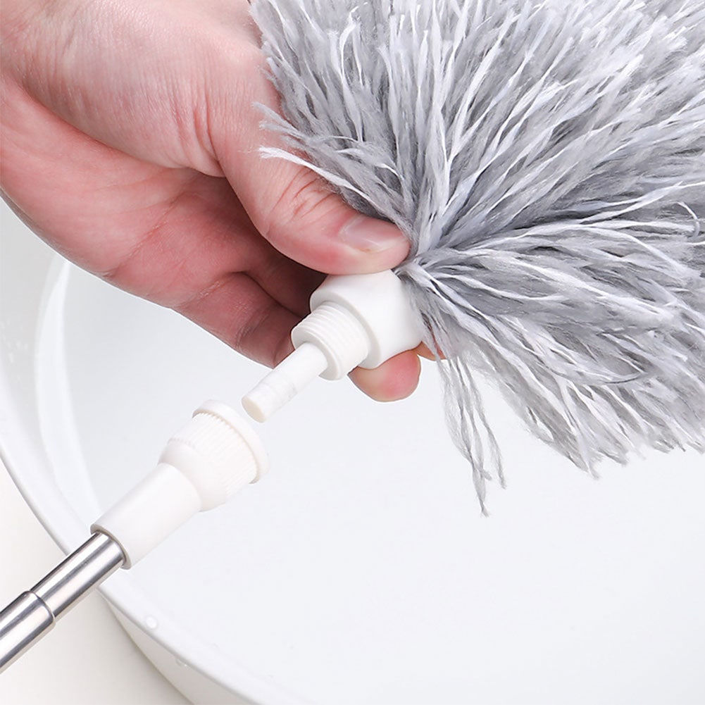 Extendable Microfiber Ceiling Fan Duster with Telescopic Pole