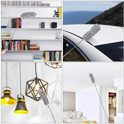 Extendable Microfiber Duster Flexible Cleaning Brush