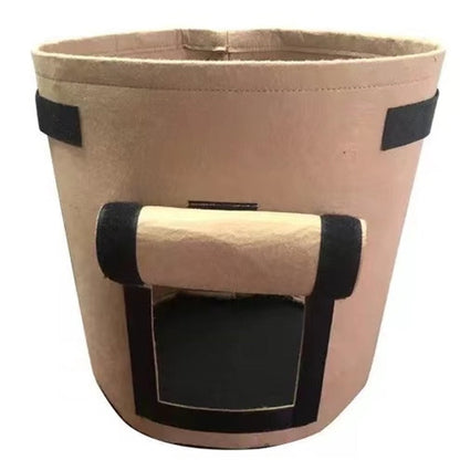Fabric Grow Bags with Harvest Window for Vegetables