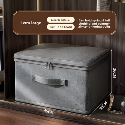 Fabric Storage Box Closet Organizer Foldable Storage Bin