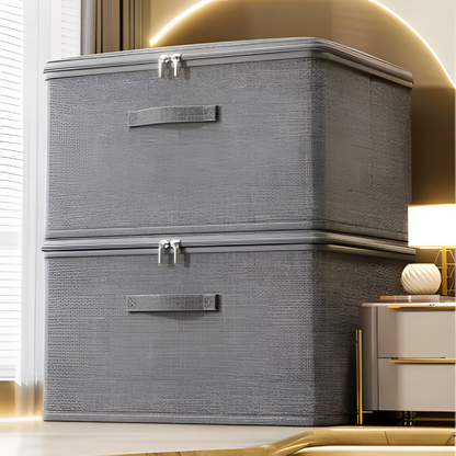 Fabric Storage Box Closet Organizer Foldable Storage Bin