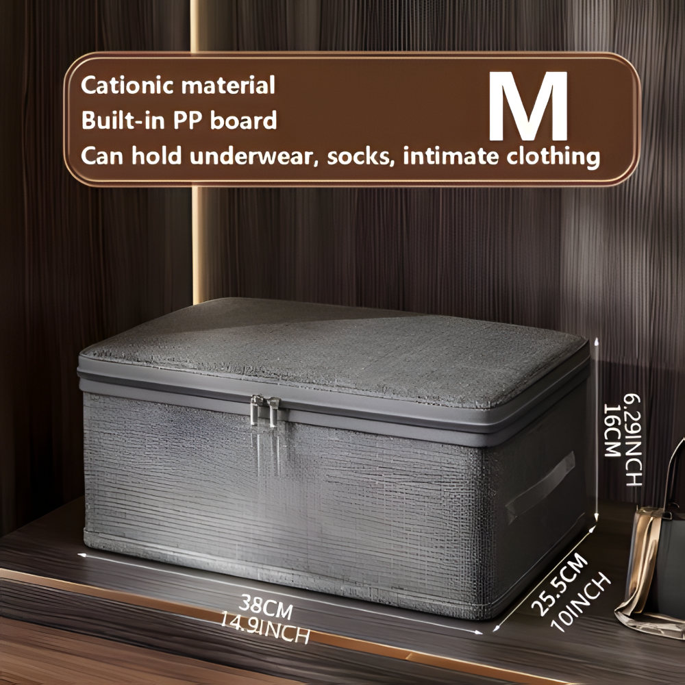 Fabric Storage Box Closet Organizer Foldable Storage Bin