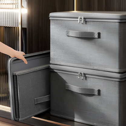 Fabric Storage Box Closet Organizer Foldable Storage Bin