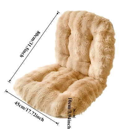 Faux Fur Seat Cushion Thick Plush Chair Pad Comfort Mat