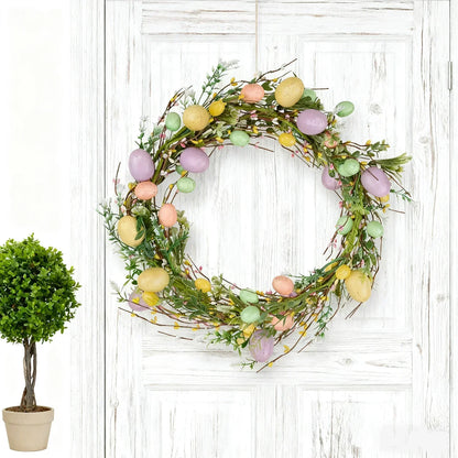 Festive Silk Flower Garland Decorative Floral Vine 1.7m