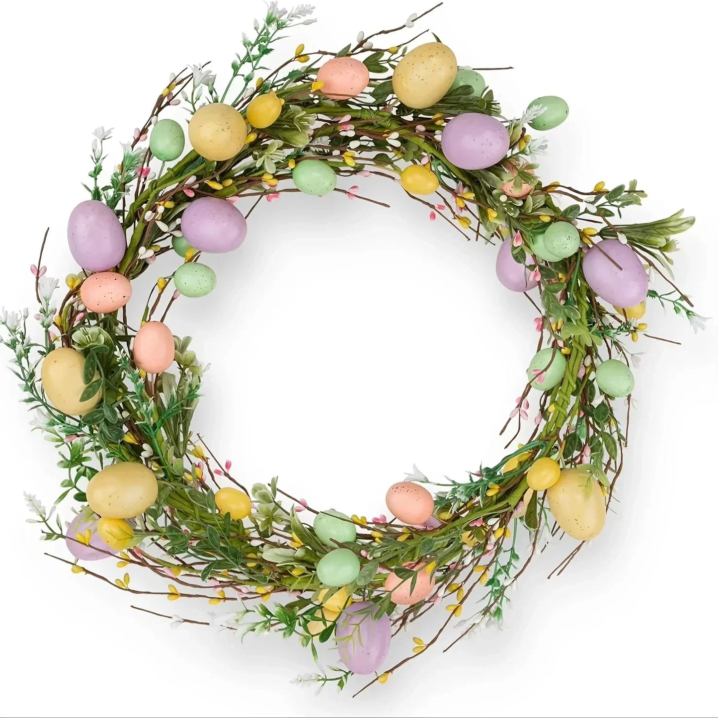 Festive Silk Flower Garland Decorative Floral Vine 1.7m