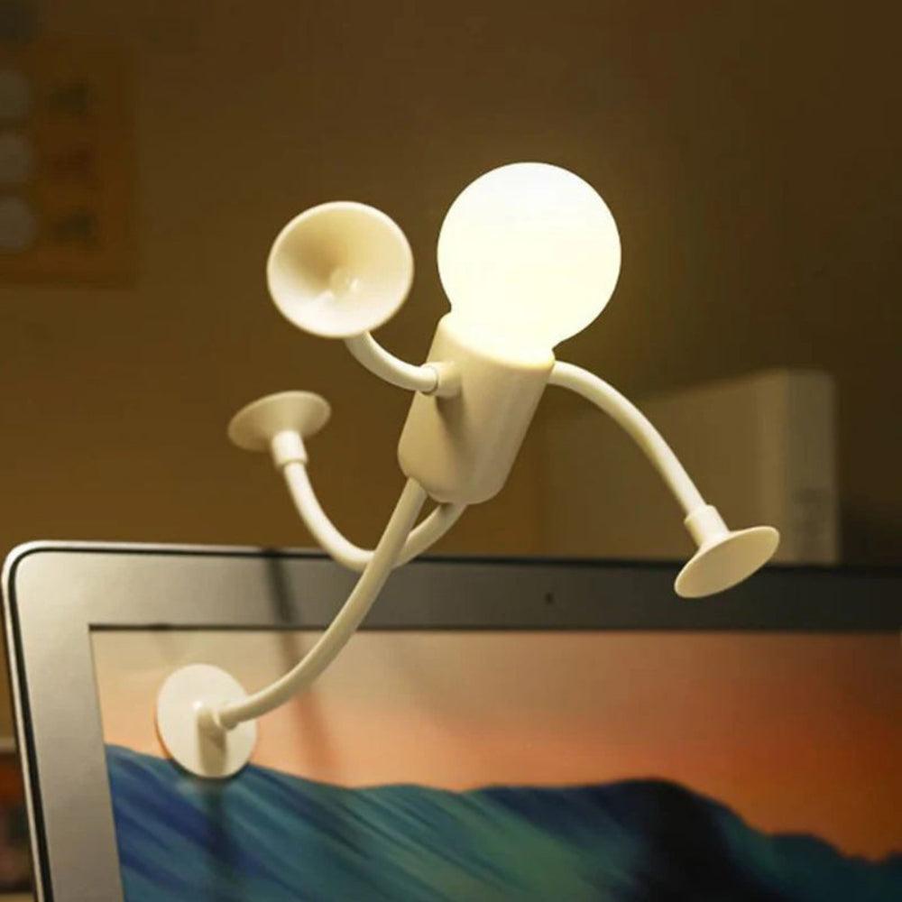 Flexible LED Night Light Adjustable Figure Lamp Kids Bedroom Decorative Lighting