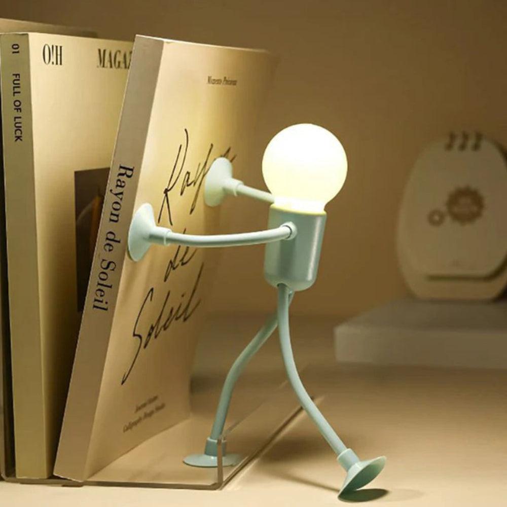 Flexible LED Night Light Adjustable Figure Lamp Kids Bedroom Decorative Lighting