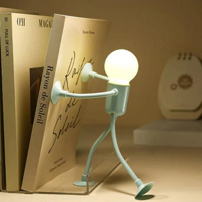 Flexible LED Night Light Adjustable Figure Lamp Kids Bedroom Decorative Lighting