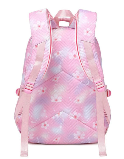 Floral Backpack School Bag Lightweight Laptop Travel Backpack