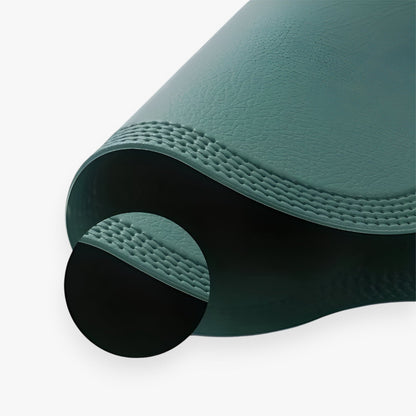 Floral Embossed Faux Leather Placemats Table Mats