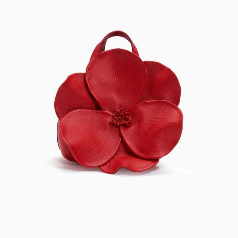 Floral Mini Handbag Cute Lightweight Shoulder Purse