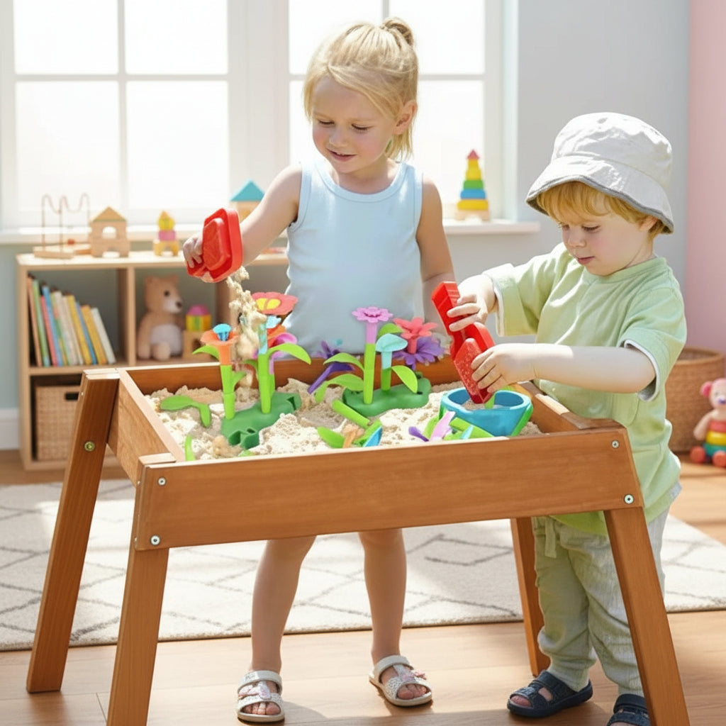 Flower Construction Toy Set for Creative Kids