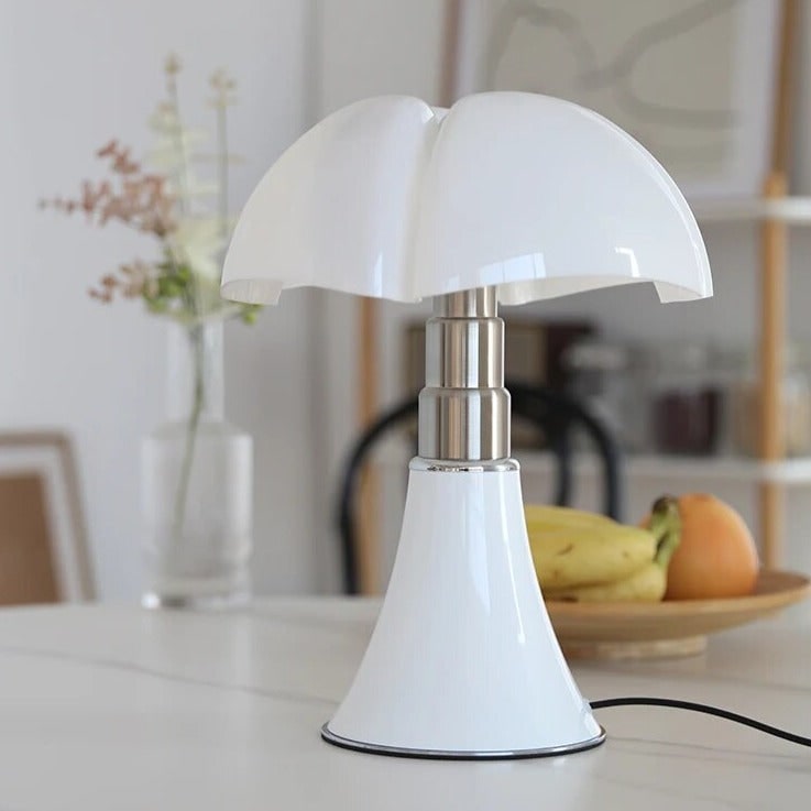 Flower LED Table Lamp with Touch Dimming and Adjustable Height