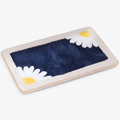 Fluffy Bathroom Rug Soft Absorbent Non Slip Bath Mat