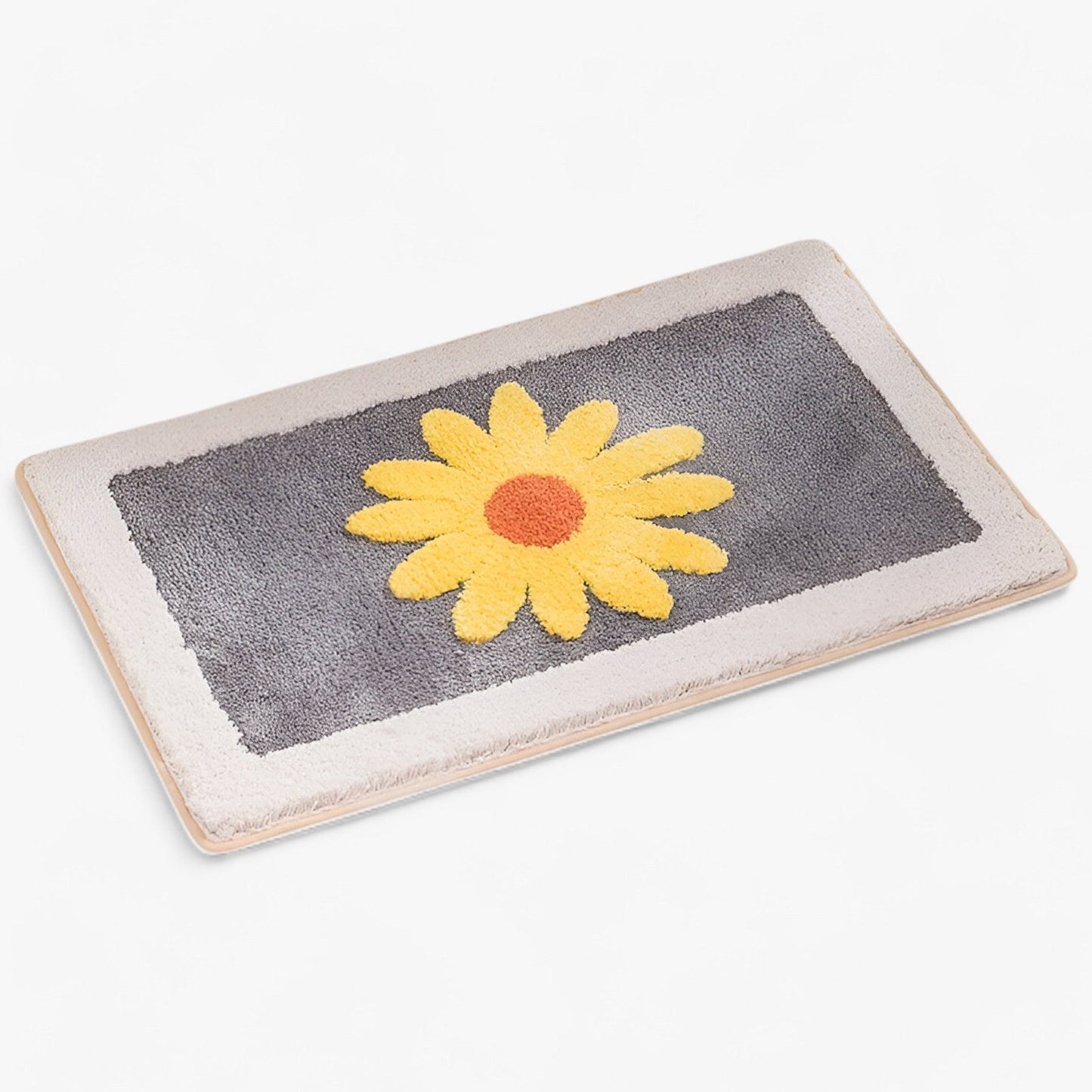 Fluffy Bathroom Rug Soft Absorbent Non Slip Bath Mat