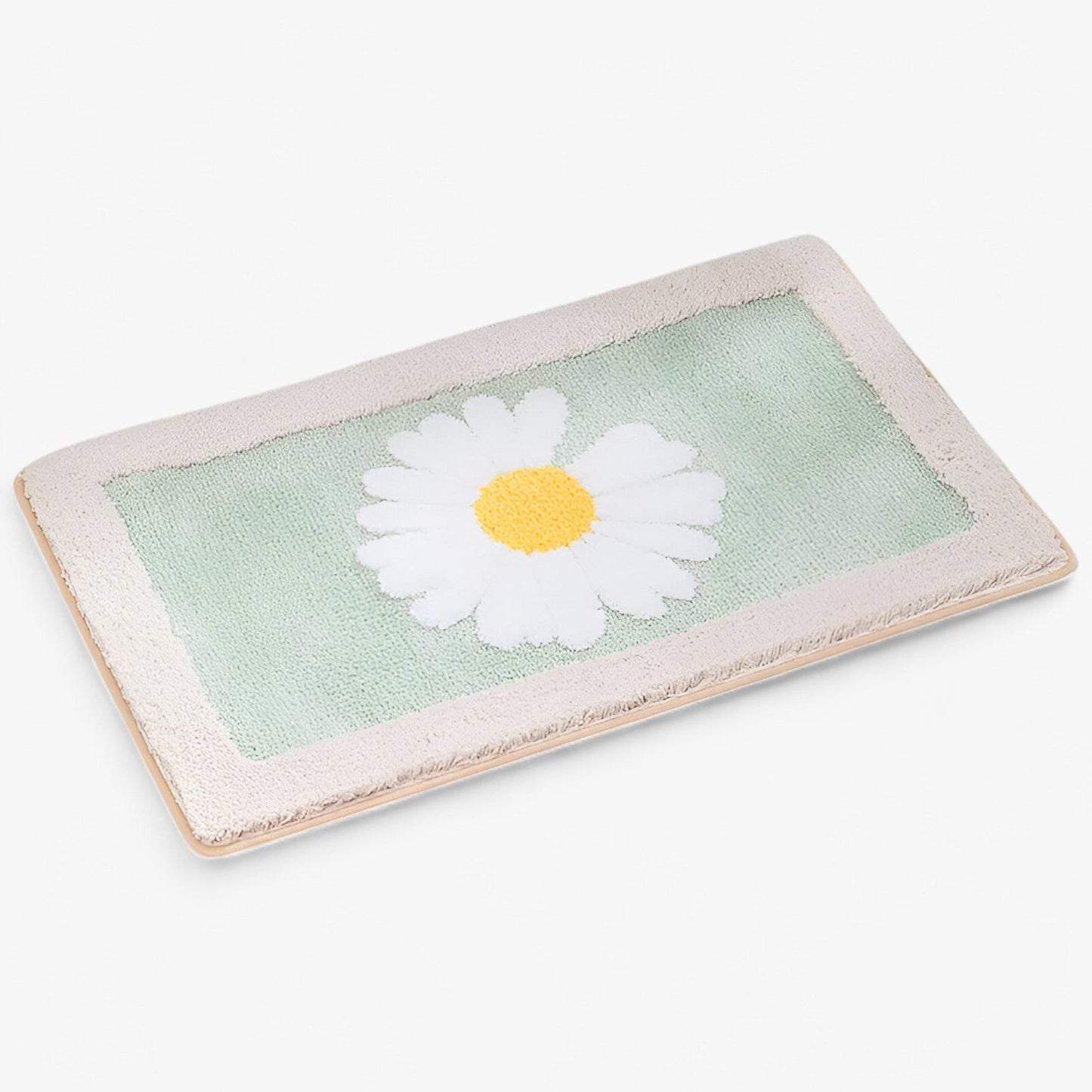 Fluffy Bathroom Rug Soft Absorbent Non Slip Bath Mat