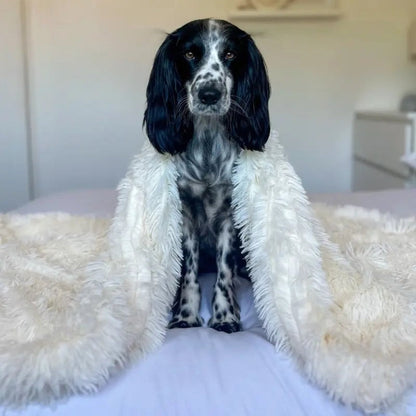 Fluffy Soft Pet Blanket for Cozy Resting and Lounging