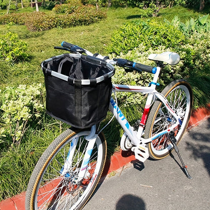 Foldable Bike Basket Large Capacity Bicycle Storage Carrier Bag
