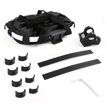 Foldable Bike Basket Large Capacity Bicycle Storage Carrier Bag