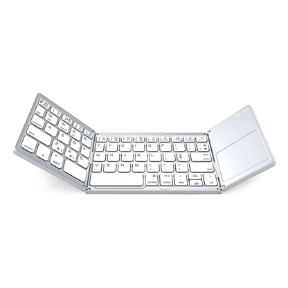 Foldable Bluetooth Keyboard With Touchpad Portable Wireless Keyboard