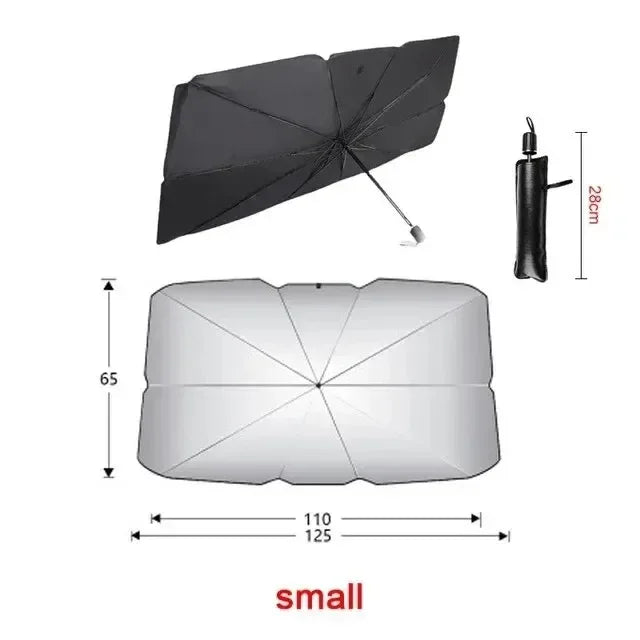 Foldable Car Windshield Sun Shade UV Protection Umbrella