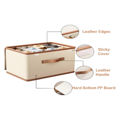 Foldable Storage Box Closet Organizer Storage Bin
