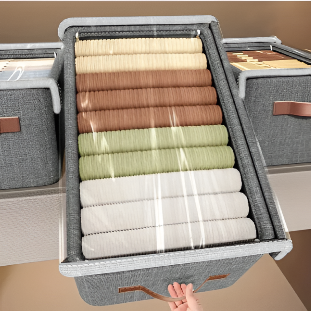 Foldable Storage Box Closet Organizer Storage Bin
