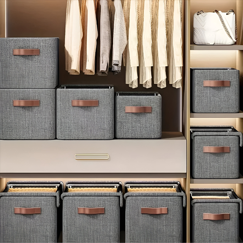 Foldable Storage Box Closet Organizer Storage Bin