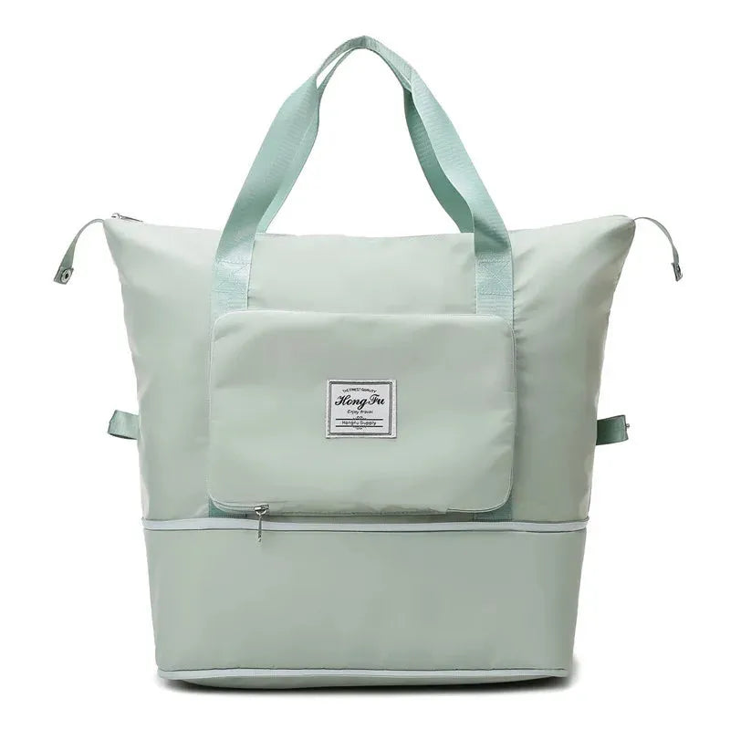 Foldable Travel Bag Large Capacity Waterproof Expandable Luggage Tote