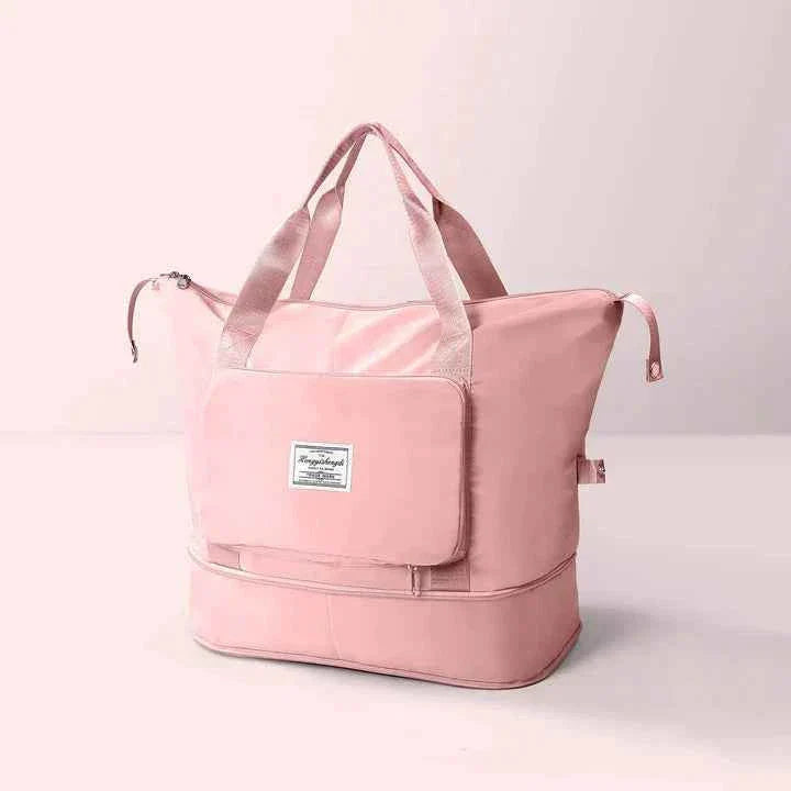 Foldable Travel Duffel Bag Large Capacity Weekend Tote