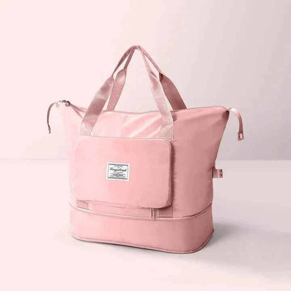 Foldable Travel Duffel Bag Large Capacity Weekend Tote