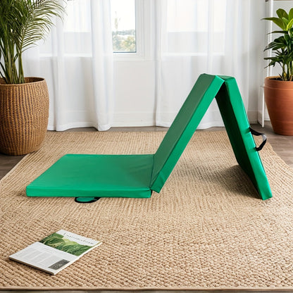 Foldable Yoga Mat Thick Exercise Mat Tri Fold Non Slip Gym Mat