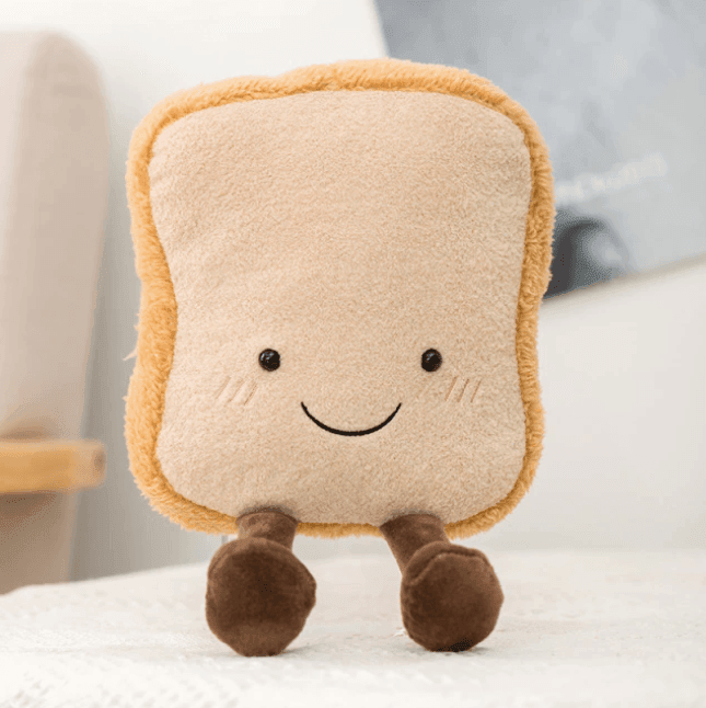Food Plush Toy Soft Bread Pretzel Croissant Cushion