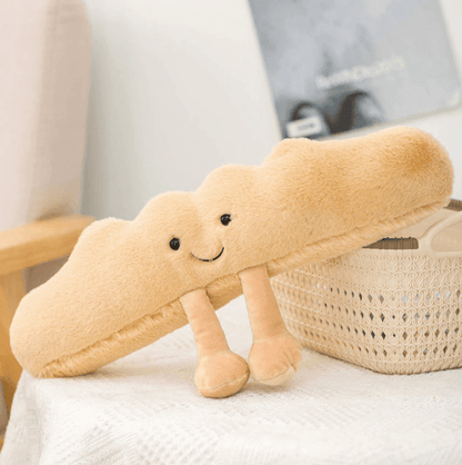 Food Plush Toy Soft Bread Pretzel Croissant Cushion