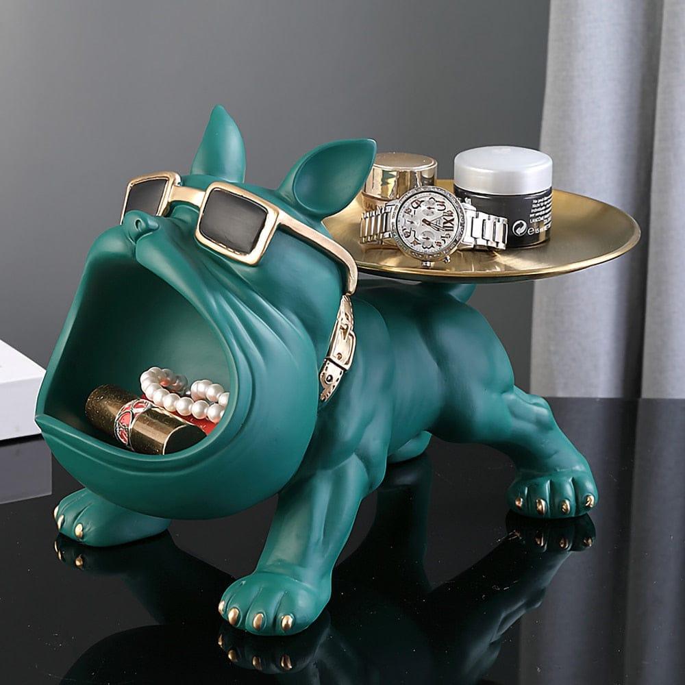 French Bulldog Butler Decorative Key and Jewelry Holder