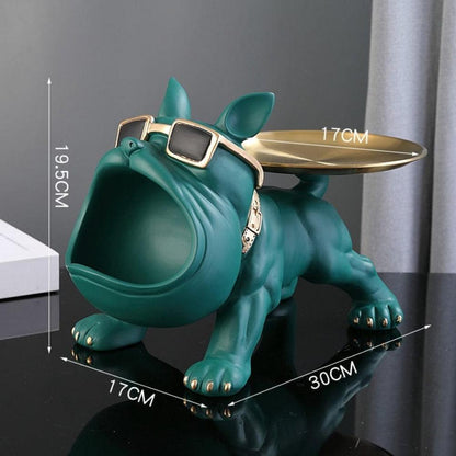 French Bulldog Butler Decorative Key and Jewelry Holder